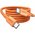  Кабель UGREEN L502 (95493) USB-C to USB-C PD Fast Charging Braided Cable 5A Max 1м оранжевый 