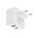  СЗУ Maxvi CHL-603PD Type-CUSB 30W 6A (3A+3A) PD QC3.0, white 