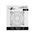  Вентилятор Eurocase EU-FN120ARGB_8 BL YF120-12 Black,120 ARGB fan 3pin+AURA 5V3pin female and male connector with brown box,3pcs 