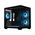  Корпус XASTRA QW400M 5ARGB-C6-AC Black (QW400M-5FM12A-C6-AC) mATX/Aquarium/Screewless/5x120mm ARGB PWM FM fans/Argb+PWM HUB 6port 