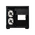  Корпус XASTRA QW400M 5ARGB-C6-AC Black (QW400M-5FM12A-C6-AC) mATX/Aquarium/Screewless/5x120mm ARGB PWM FM fans/Argb+PWM HUB 6port 