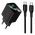  СЗУ Hoco CS83A 1USB+1Type-C 3.0A PD20W+QC3.0 быстрая зарядка для Type-C Type-C с дисплеем Black 