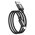  Кабель HOCO X89 Wind USB-8pin 1.0м, 2.4A чёрный, не упакован 
