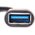  Кабель-переходник TELECOM TC409M Type-C(M)-USB 3.0 Af, OTG, 1,5A, 5,0Gbps, 0,2m Alum grey 