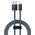 Кабель Baseus CALD000416 Dynamic Series Fast Charging Data Cable USB to iP 2.4A 1m Slate Gray 