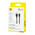  Кабель Baseus P10377703113-00 USB-Type-C Silky Series 100W 1м черный 