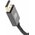  Кабель-переходник TELECOM TA560 DP(M)-- HDMI-F 0.2, оплетка, 4K 60Hz, серый металлик 