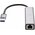  Переходник VCOM DH312A USB 3.0-RJ-45 1000Mbps+3 USB 3.0, Aluminum Shell, 0.2м 