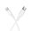  Дата-кабель HOCO X120 Beneficio 60W charging data cable C to C белый (packaged) 