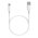  Кабель Maxvi MC-A02 plus white USB-A-Type-C, 2A 