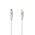  Дата-кабель FaisON K-107 Pull 8pin-Type-C 1.0м, 3.0A белый 