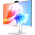  Моноблок Chuwi Unitech 24 (2101972-Win11Pro) 23.8" Full HD Ryzen 5 6600H (3.3) 16Gb SSD512Gb 660M GbitEth WiFi BT 48W клавиатура мышь Cam белый 