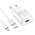  Зарядное устройство Hoco C109A (10.5W) Fighter single port Charger set (Micro) (EU) White 