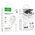  Зарядное устройство HOCO C147A Charm PD20W+QC3.0 charger set (Type-c to Type-c) (EU) White 
