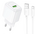  Зарядное устройство Hoco CS52A Micro White 