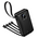  Аккумулятор внешний HOCO J173 Jingyao 22.5W+PD20W+dual lighting four cables 20000mAh черный 