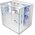  Корпус DEFENDER CryoCube (25204) Miditower ATX Micro-ATX Mini-ITX W/O PSU 3x12cm Fan USB1.1+3.0+Type-C+audio белый с окном 
