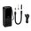  Автомобильный компрессор HOCO ZP18 Enlighten portable smart air pump черный 