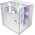 Корпус DEFENDER CryoCube (25204) Miditower ATX Micro-ATX Mini-ITX W/O PSU 3x12cm Fan USB1.1+3.0+Type-C+audio белый с окном 