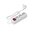  Сетевой удлинитель Maxvi PS-415, 10A, 2300Вт, 3 гнезда, с заземлением, 1.5м, белый 