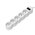  Сетевой фильтр Maxvi SP-230, 10A, 2300Вт, 5 гнезд, земля, 3м, белый 