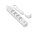  Сетевой фильтр Maxvi SP-330AC, 10A, 2300Вт, 4 гнезда, 1xUSB-A, 1xUSB-C, земля, 3м, белый 