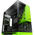  Корпус Geometric Future Model 3 Green with fans (1AM3NZGB00110) / mATX / 5x120mm ARGB fans 