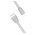  Кабель силиконовый VIXION Pro VX-12i (02991) USB-Lightning 8 pin, 1м, серый 