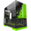  Корпус Geometric Future Model 3 Green with fans (1AM3NZGB00110) / mATX / 5x120mm ARGB fans 