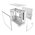 Корпус Geometric Future Model 3 White (1AM3NZWT00100) / mATX 