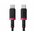  Кабель Baseus P10377803U01-01 Type-C-Type-C Dura Series 100W 1м красно-чёрный 