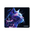  Коврик для мыши SONNEN 513956 Neon cat резина + ткань, 250х200х2мм 