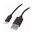  Кабель SONNEN 513116 USB 2.0-Lightning, 1м медь черный 