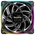  Вентилятор Geometric Future Squama 3003B-12 Black (1F3003B112000) 120mm / ARGB, PWM, 120x120x30 mm, 800-2300 RPM, 84.0 CFM, 35.8 dBA 