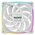  Комплект вентиляторов (3 шт.) Geometric Future Squama 3003RW-12 Reverse White (1F3003R312100) 120mm / ARGB, PWM, 120x120x30 mm, 800-2250 RPM 