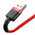 Кабель Baseus CALKLF-R09 cafule Cable USB For iP 2A 3m Red+Red 