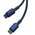  Кабель Baseus P10319800321-04 Tungsten Gold Fast Charging Data Cable Type-C to Type-C 100W 2m Deepsea Blue 