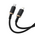  Кабель Baseus P10377800U01-02 Dura Series Fast Charging Cable Type-C to iP 20W 2m Gold+Black, 