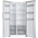  Холодильник Weissgauff WSBS 550 Built-in NoFrost Inverter White Glass 