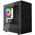  Корпус Powercase Mistral Micro C4B ARGB (CMMCB-A4), Tempered Glass, 4x 120mm ARGB PWM Fan, чёрный, mATX (OEM) 