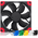  Вентилятор Noctua NF-A9-PWM-CH.BK.S 92x92x25мм, 400-2000rpm, 23dBA, 4-pin PWM, черный 