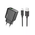  Зарядное устройство HOCO CS21A Rich Single Port QC3.0 Charger Set (Type-c) (EU) Black 