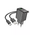  Зарядное устройство HOCO CS21A Rich Single Port QC3.0 Charger Set (Type-c) (EU) Black 