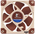  Кулер Noctua NF-A8 5V PWM (80x80x25mm, 4-pin 32.6CFM, 17.7dBA, 2200RPM, Beige/Brown) 