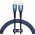  Кабель Baseus CADH000303 Glimmer Series Fast Charging Data Cable USB to iP 2.4A 2m Blue 