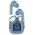  Наушники беспроводные More choice BW07 Blue 