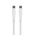  Дата-кабель More choice K60aa USB 3.0A PD60W для Type-C Type-C ПВХ 2м White 