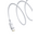  Кабель Baseus P10377704213-00 Silky Series Fast Charging Cable Type-C to Type-C 100W 1m Moon White 