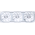  Вентилятор JONSBO XA-360W (3 in 1) 362х123х28мм (PWM, ARGB LED, 700-2400об/мин, белый) Retail 