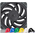  Кулер Noctua NF-A12x25 PWM chromax.black.swap (120x120x25mm, 4-pin 60.09CFM, 22.6dBA, 2000RPM, Black) 